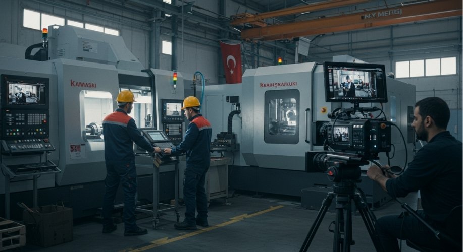 Sanayi ve Üretim Tanıtım Filmi Çekimi