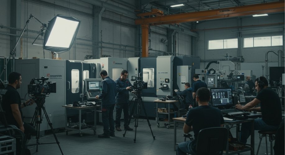 Sanayi ve Üretim Tanıtım Filmi Çekimi